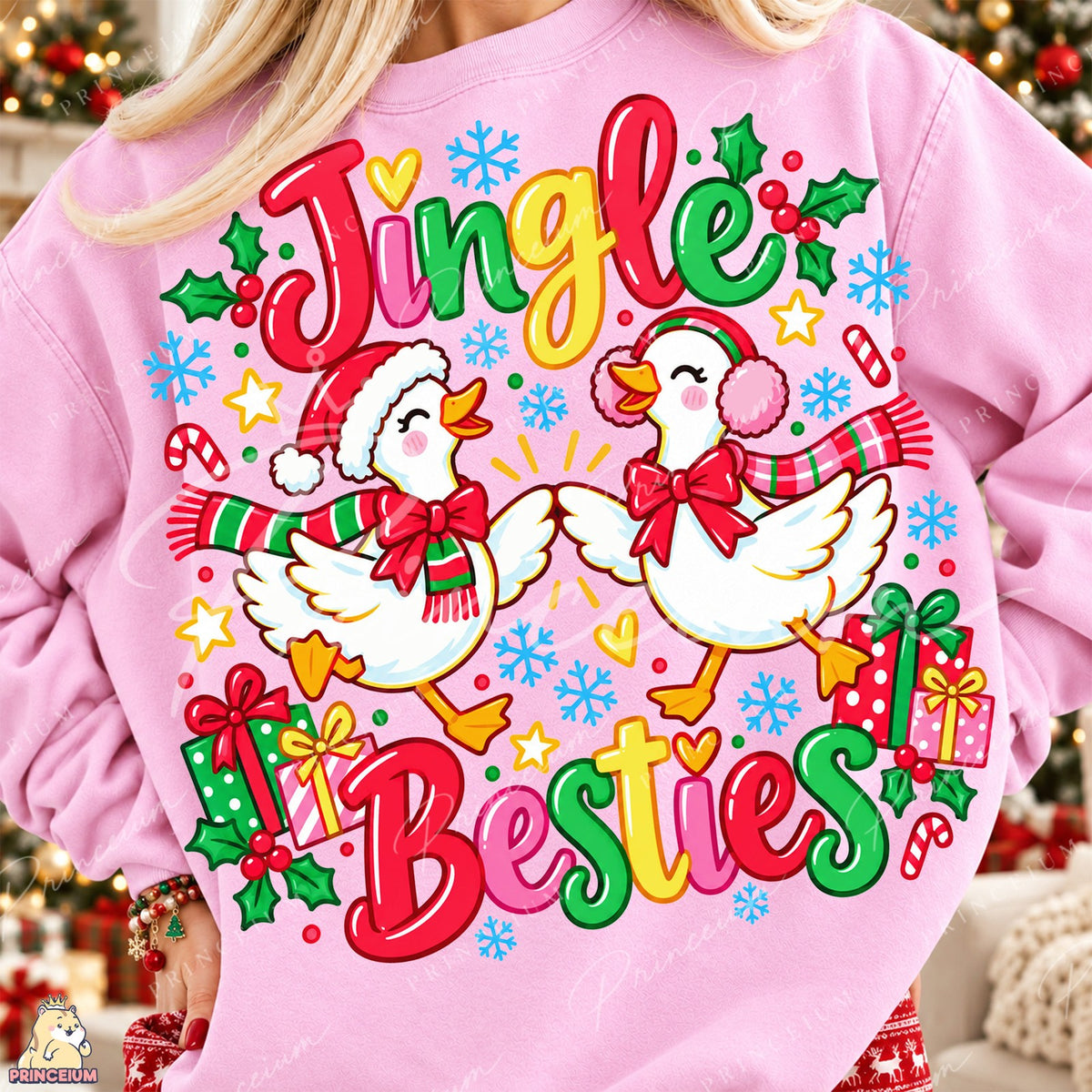 Jingle Besties Christmas Ducks