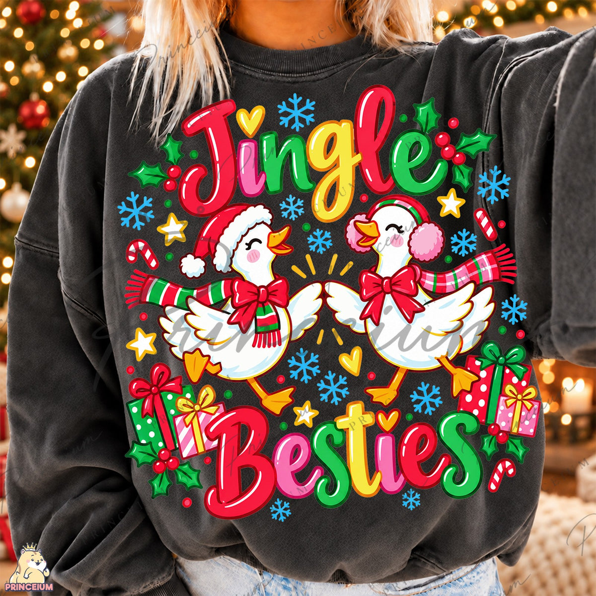 Jingle Besties Christmas Ducks