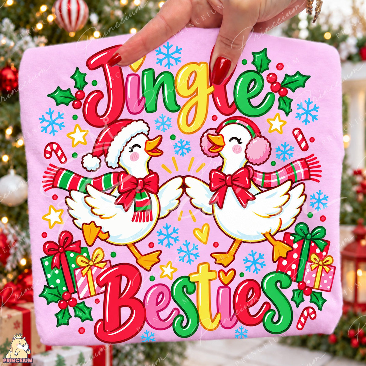 Jingle Besties Christmas Ducks