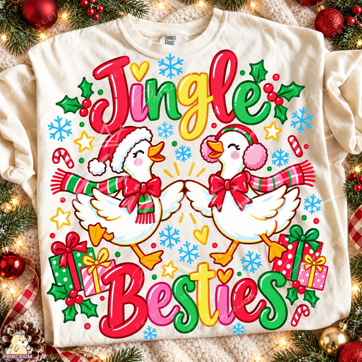 Jingle Besties Christmas Ducks