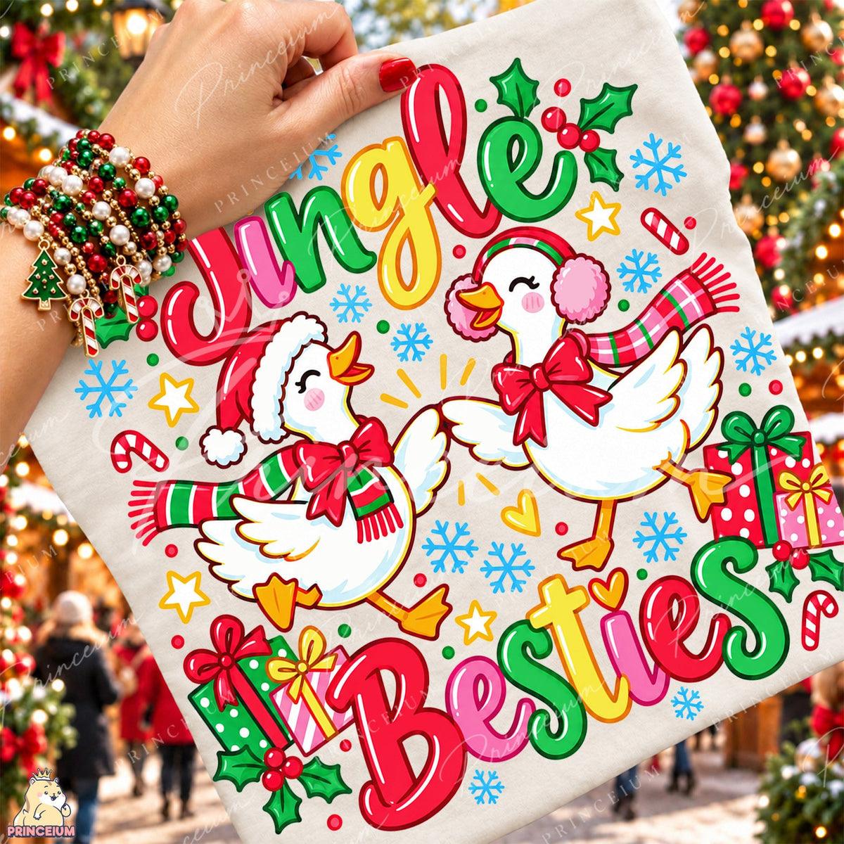 Jingle Besties Christmas Ducks