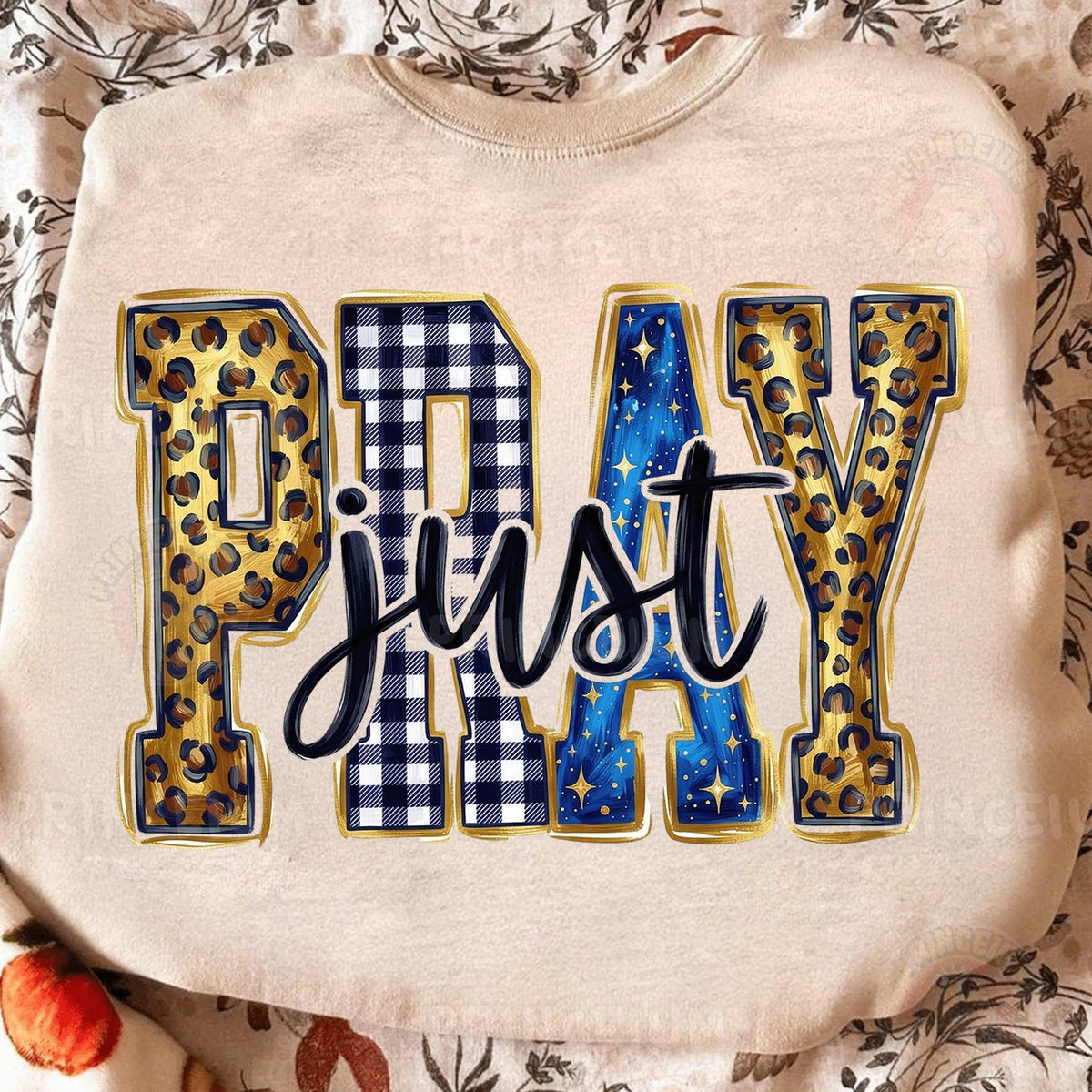 Just Pray Leopard & Plaid