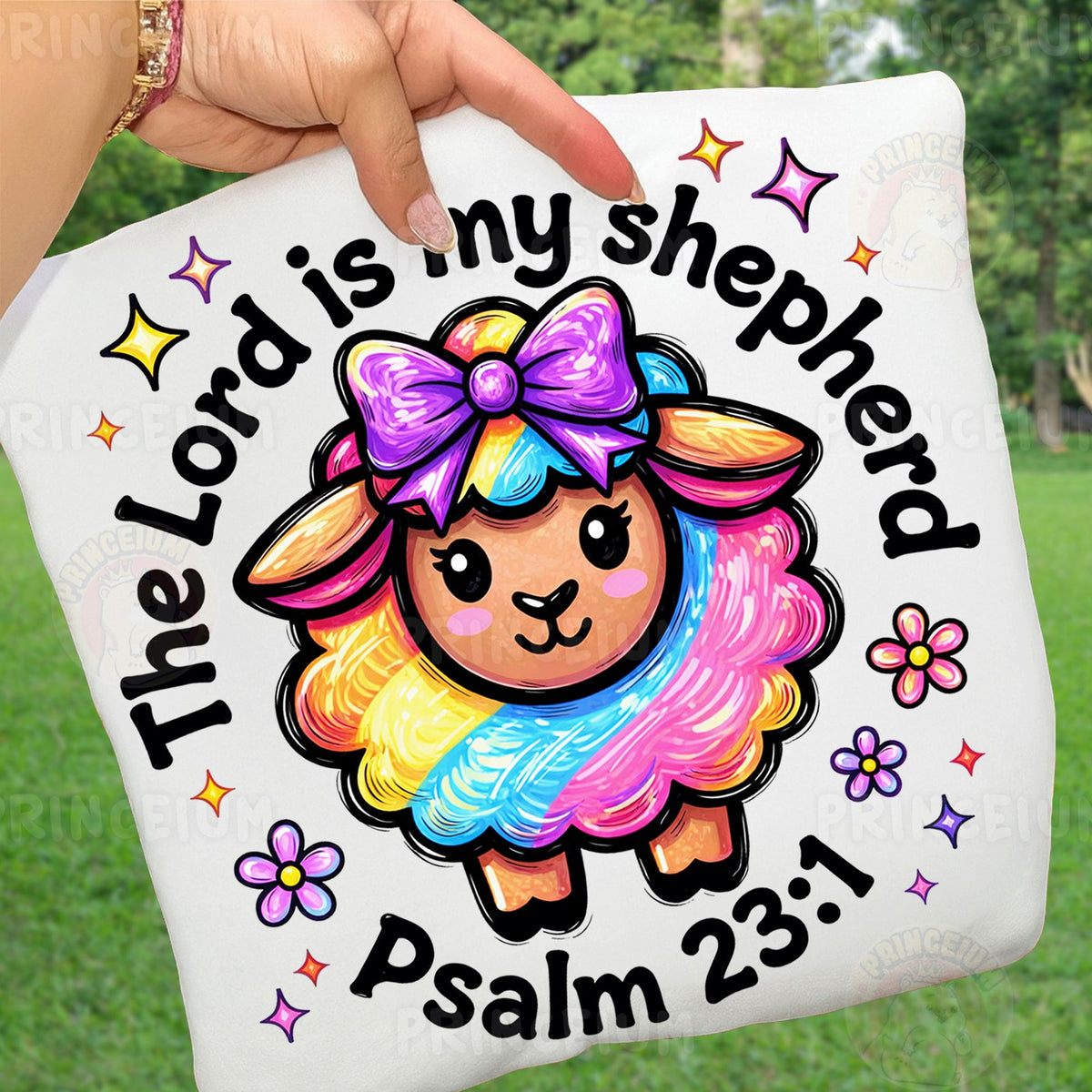 Rainbow Sheep Psalm 23:1