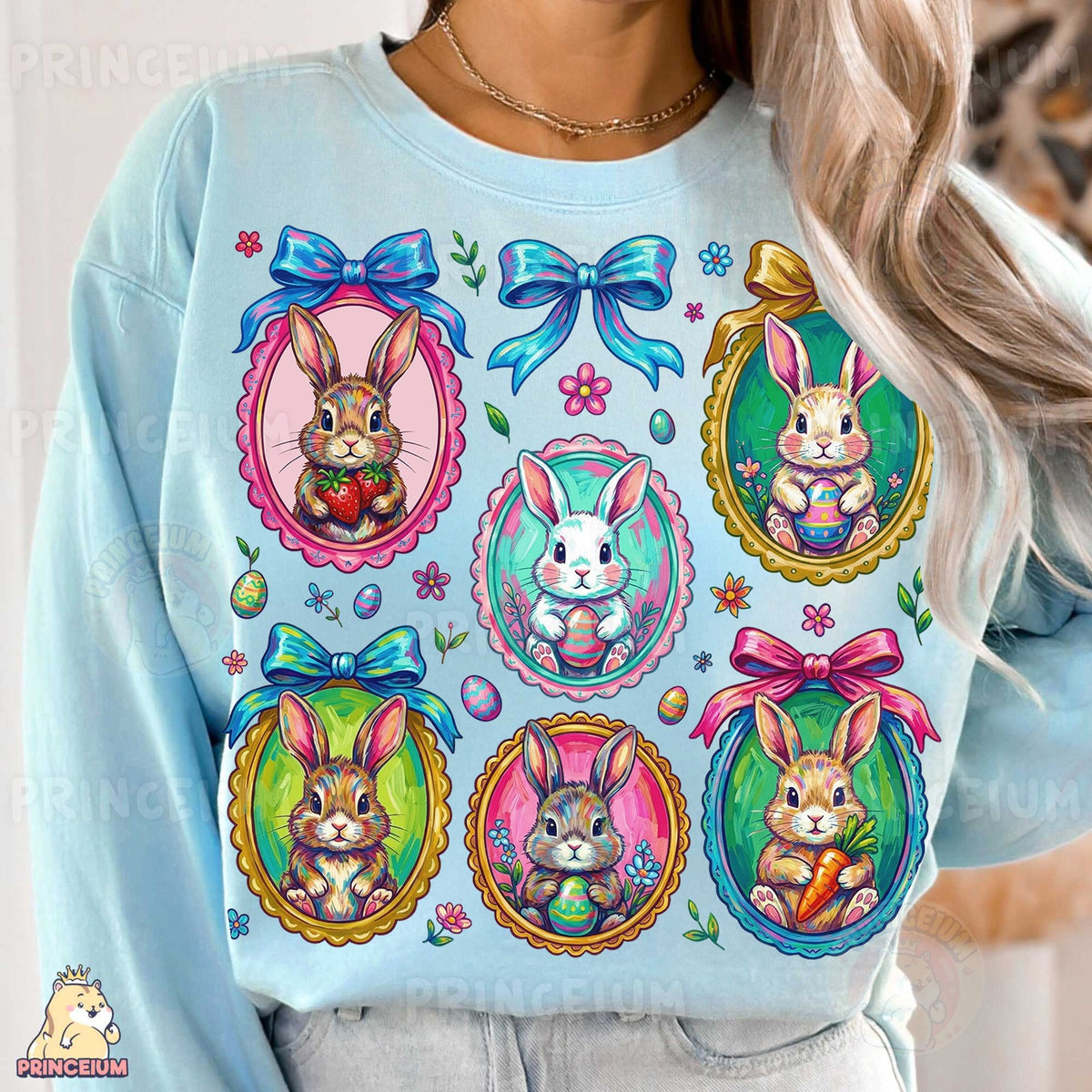 Pastel Easter Bunny Cameos