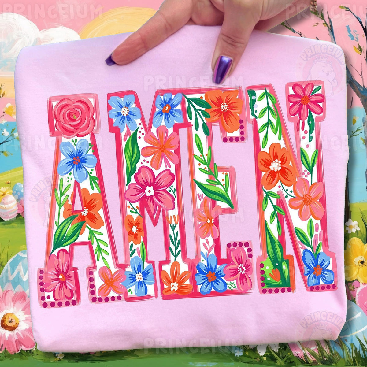 Floral AMEN