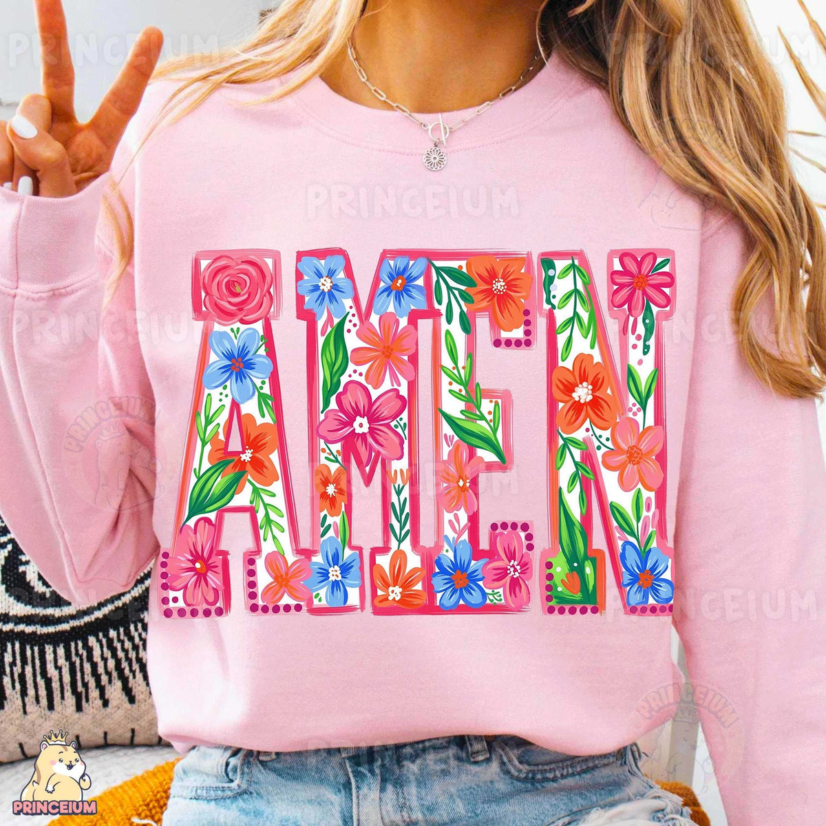 Floral AMEN