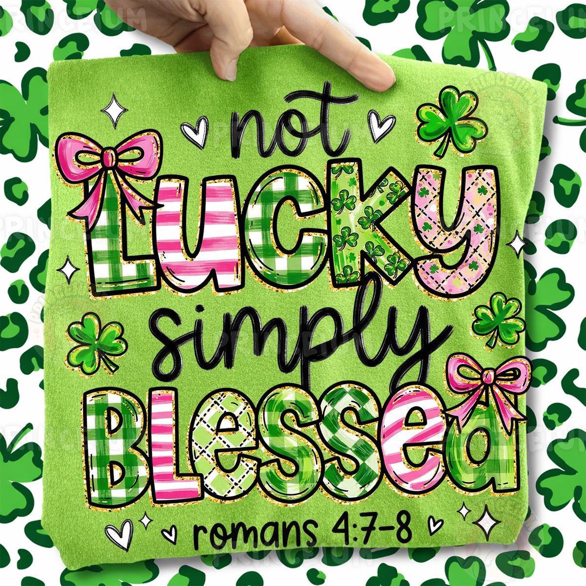Not Lucky Simply Blessed