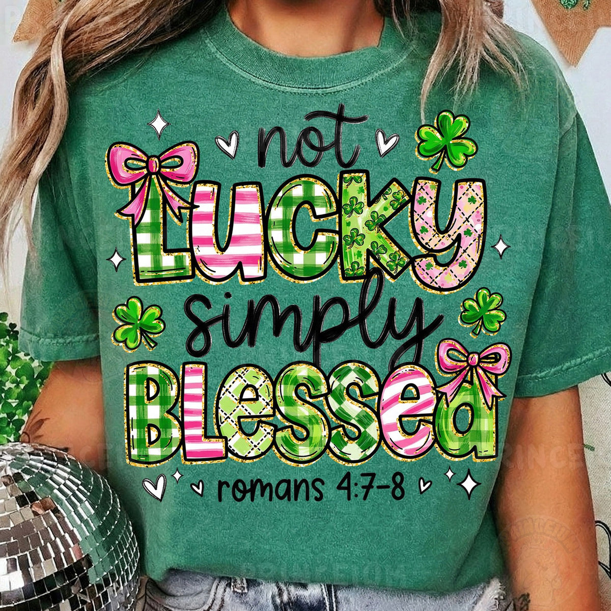 Not Lucky Simply Blessed
