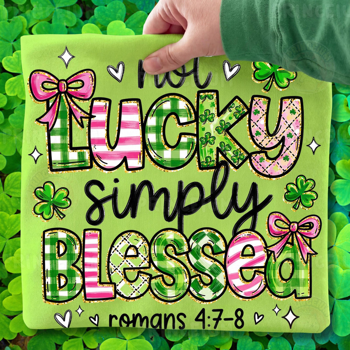 Not Lucky Simply Blessed