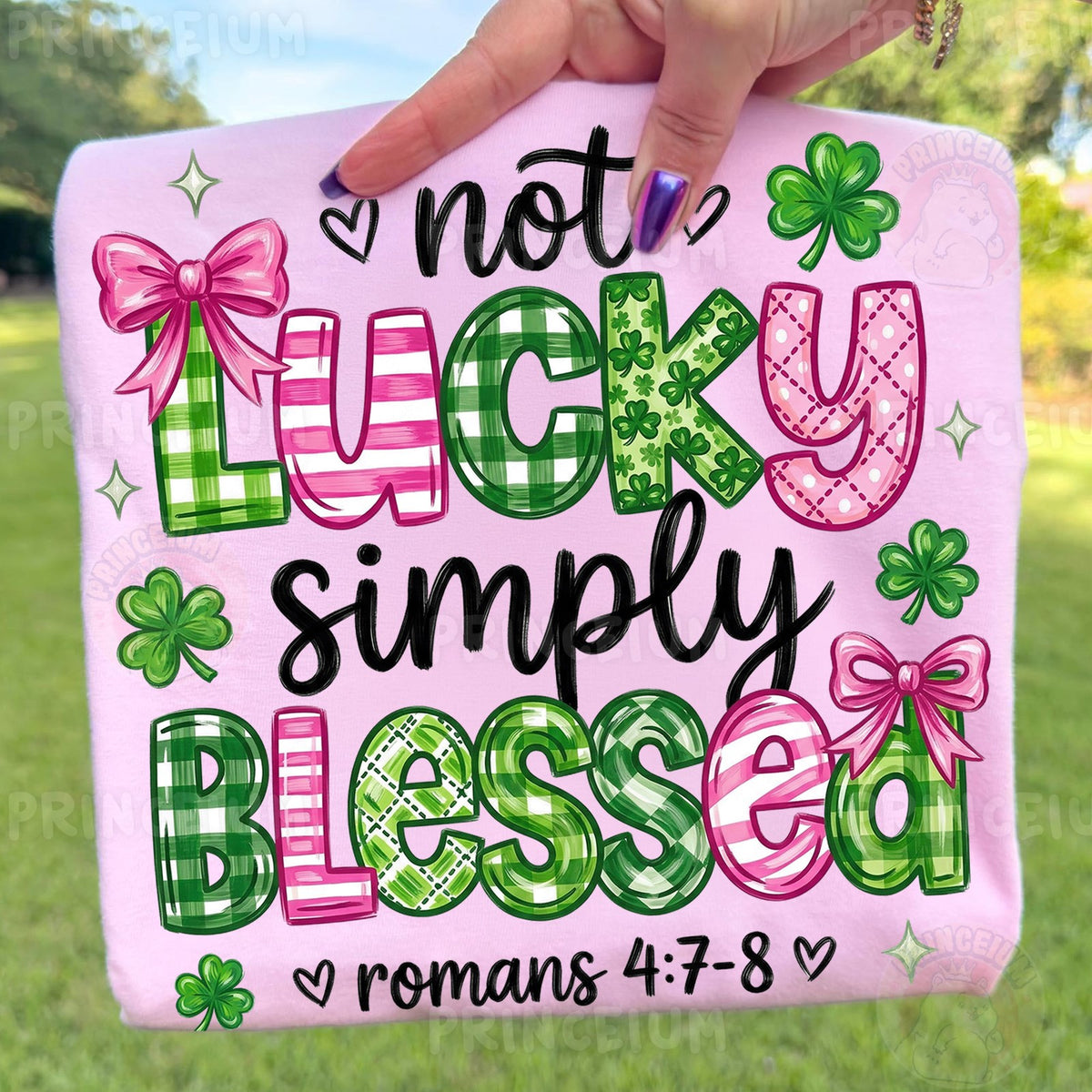 Not Lucky Simply Blessed