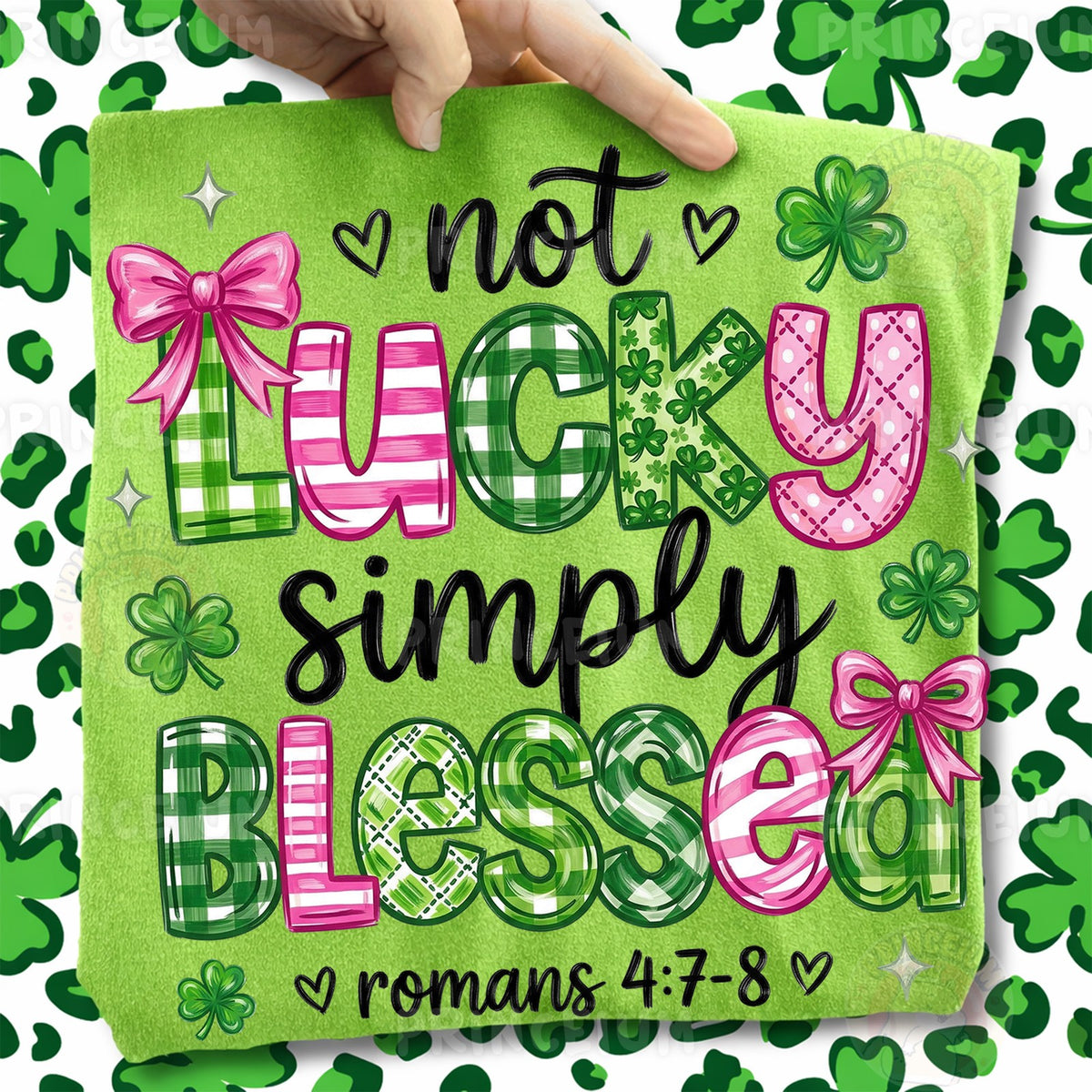 Not Lucky Simply Blessed