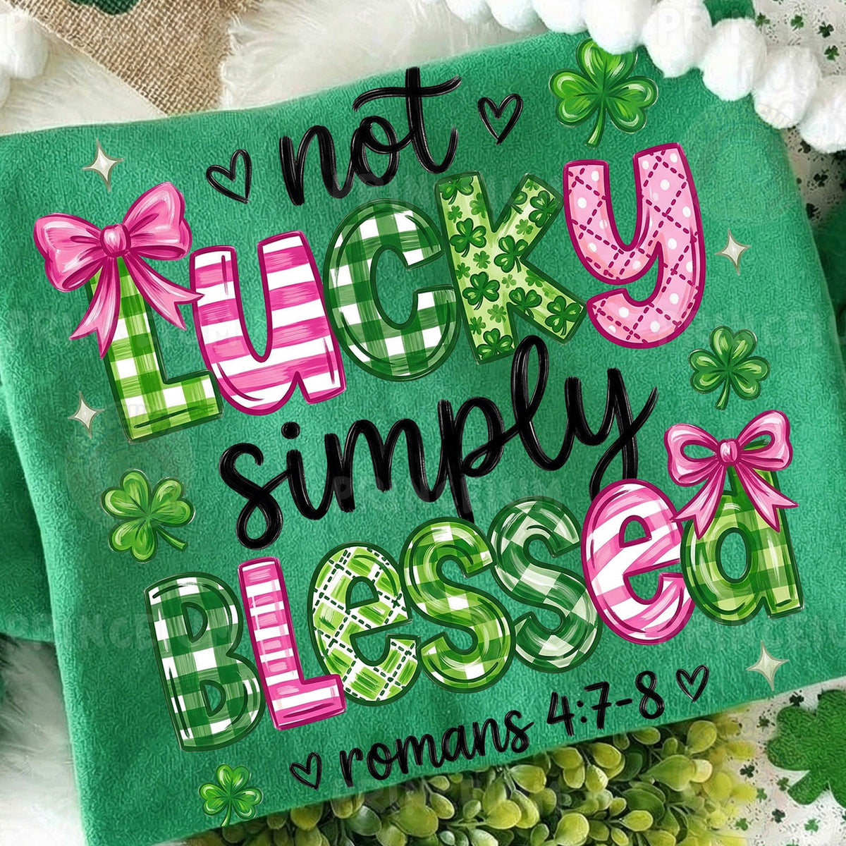 Not Lucky Simply Blessed
