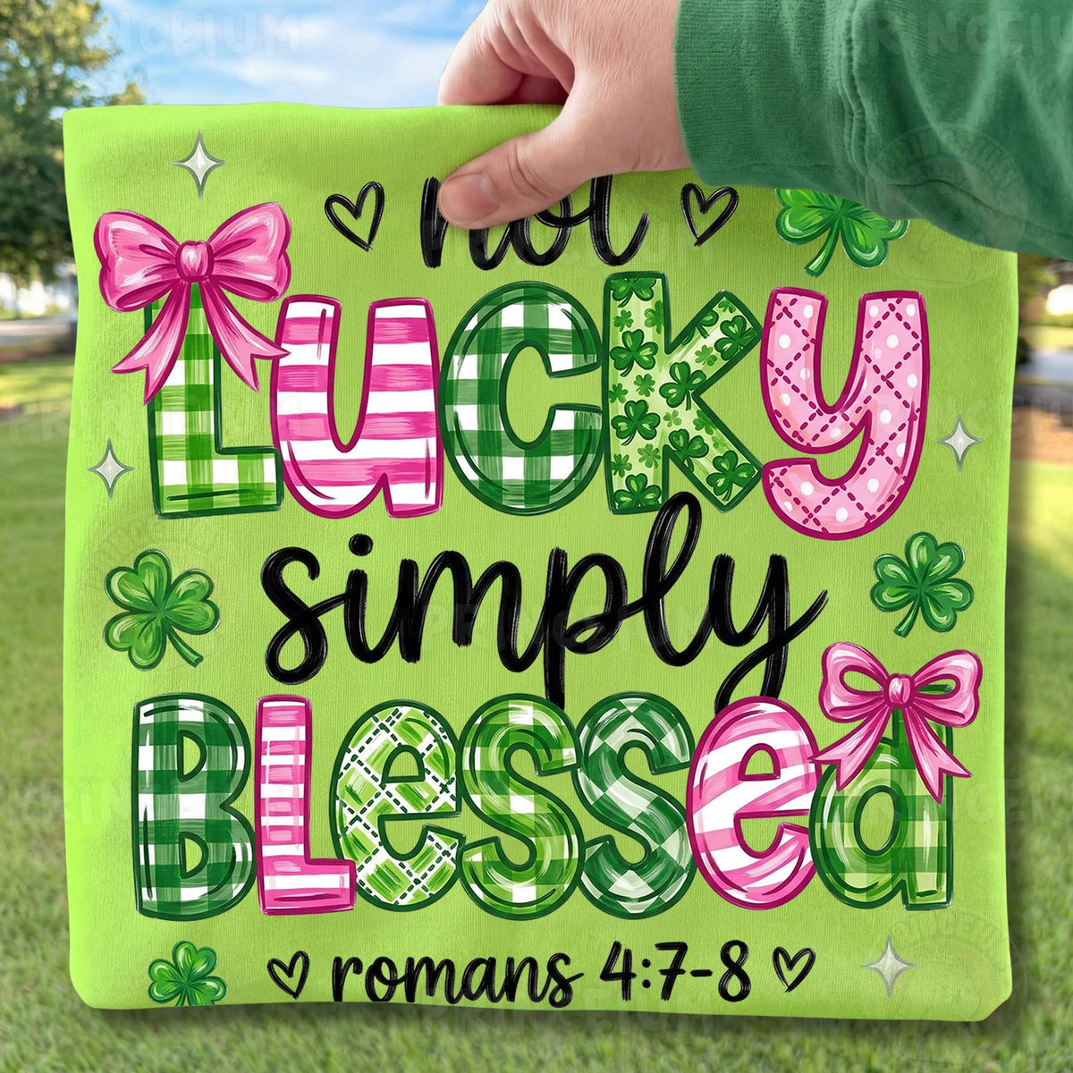 Not Lucky Simply Blessed