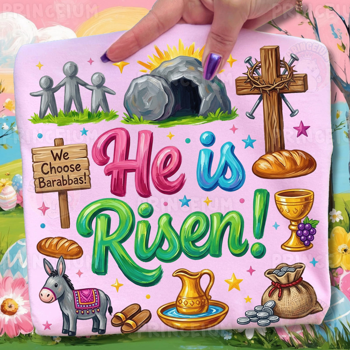 He Is Risen Easter Story