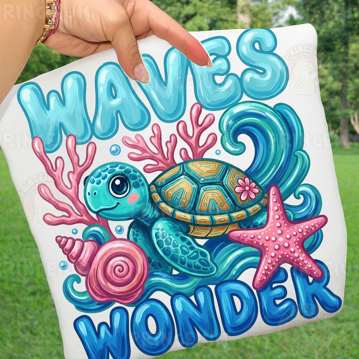 Waves Wonder Sea Turtle