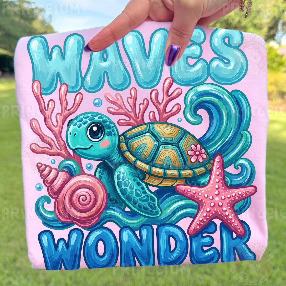 Waves Wonder Sea Turtle