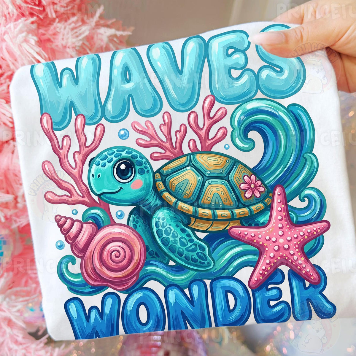 Waves Wonder Sea Turtle