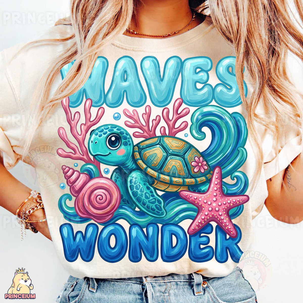 Waves Wonder Sea Turtle