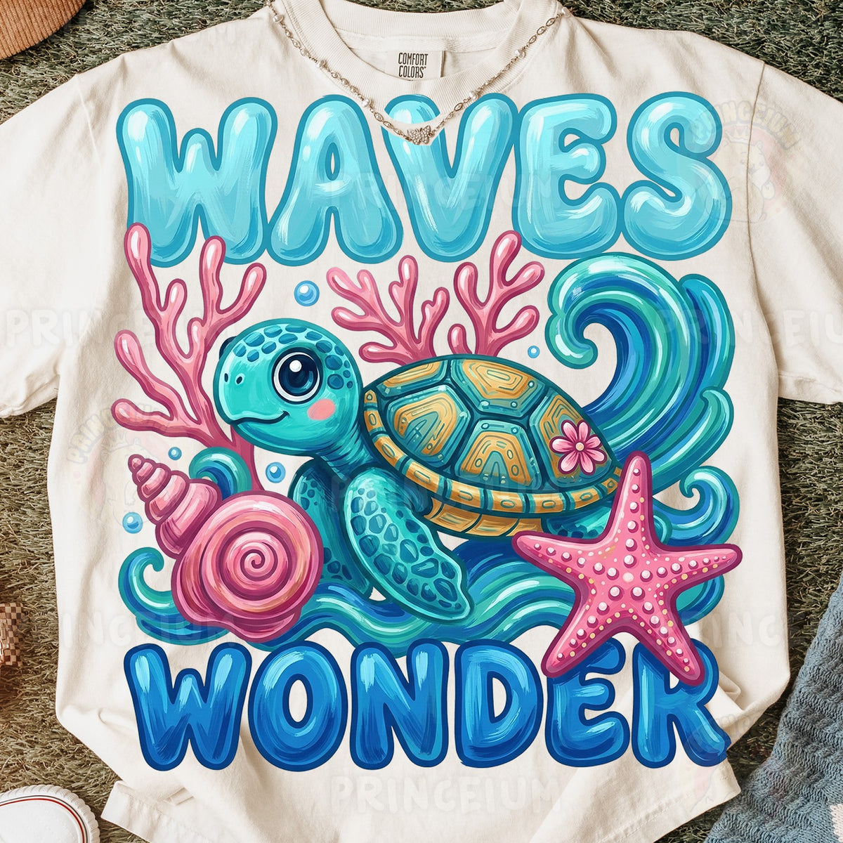 Waves Wonder Sea Turtle