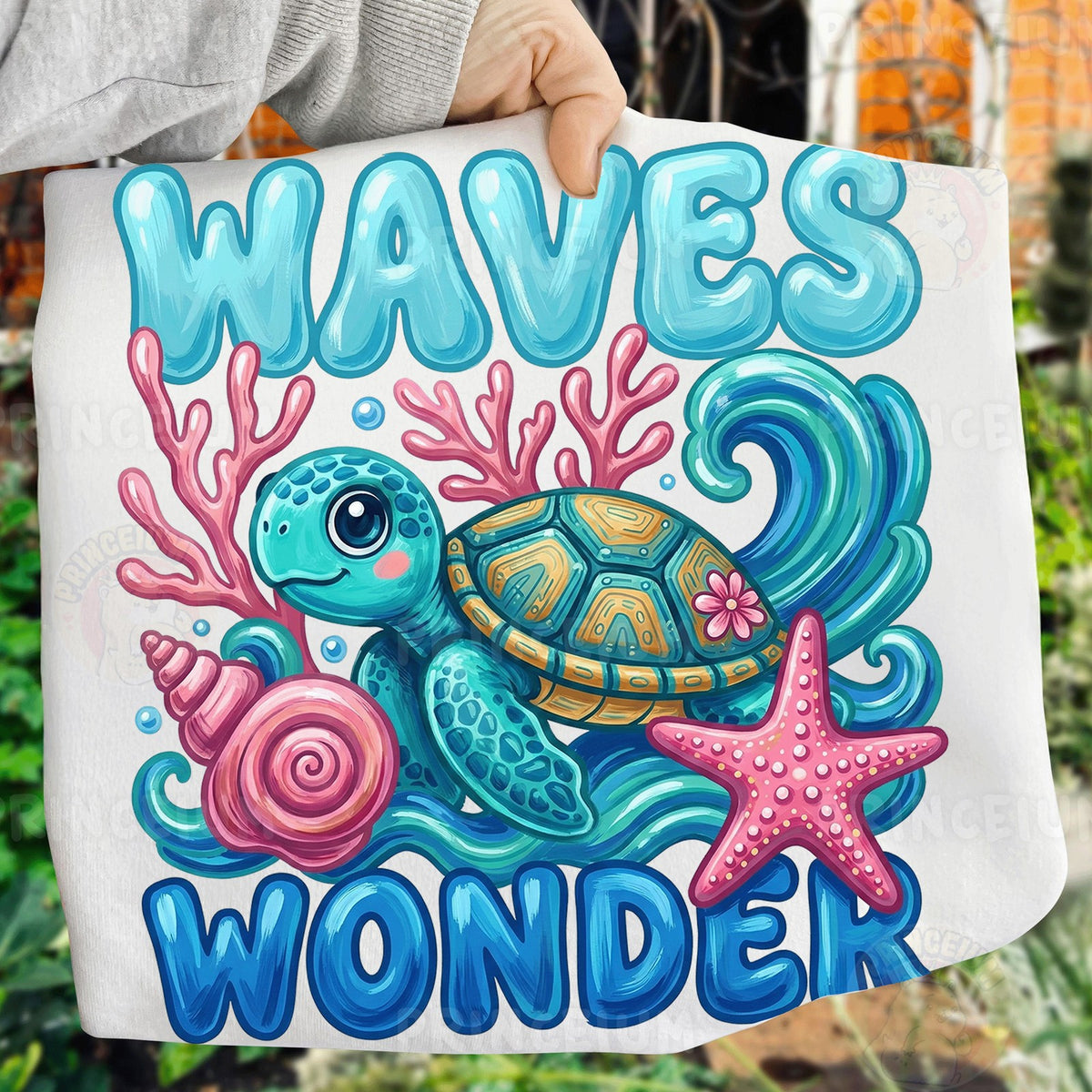Waves Wonder Sea Turtle