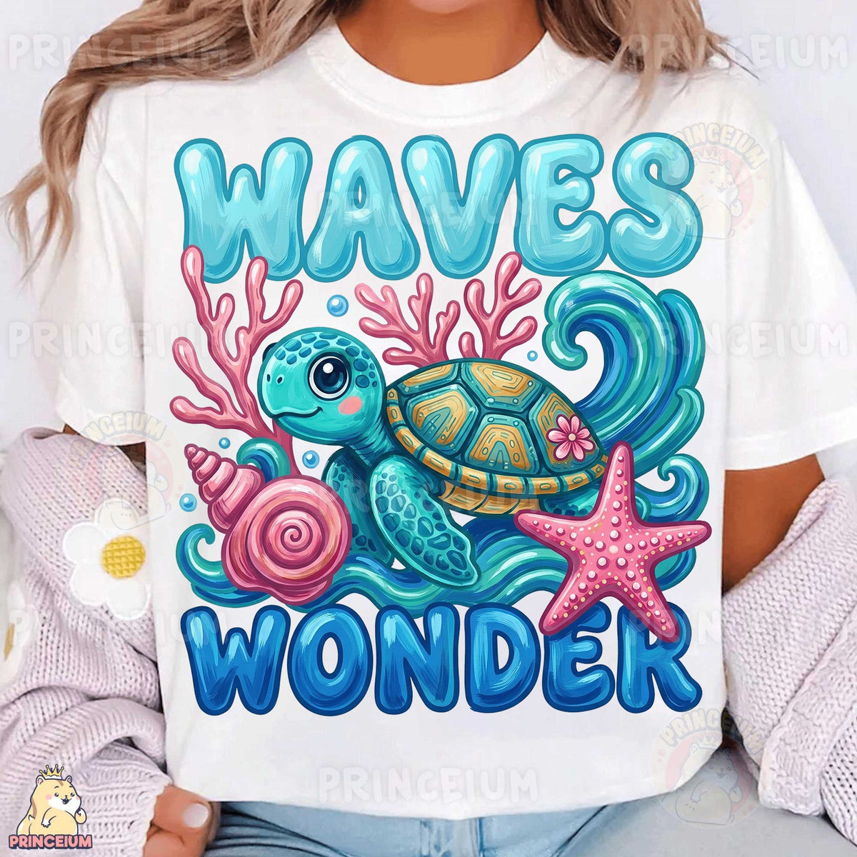 Waves Wonder Sea Turtle