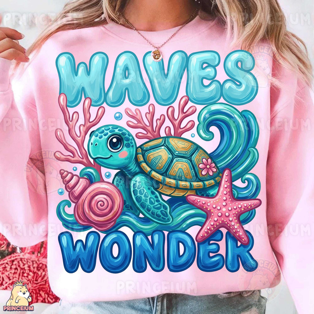 Waves Wonder Sea Turtle
