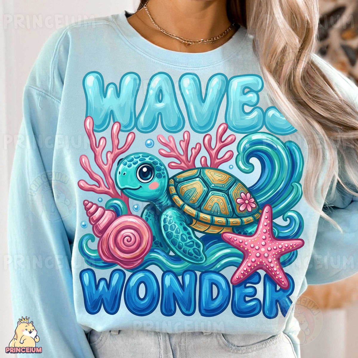 Waves Wonder Sea Turtle
