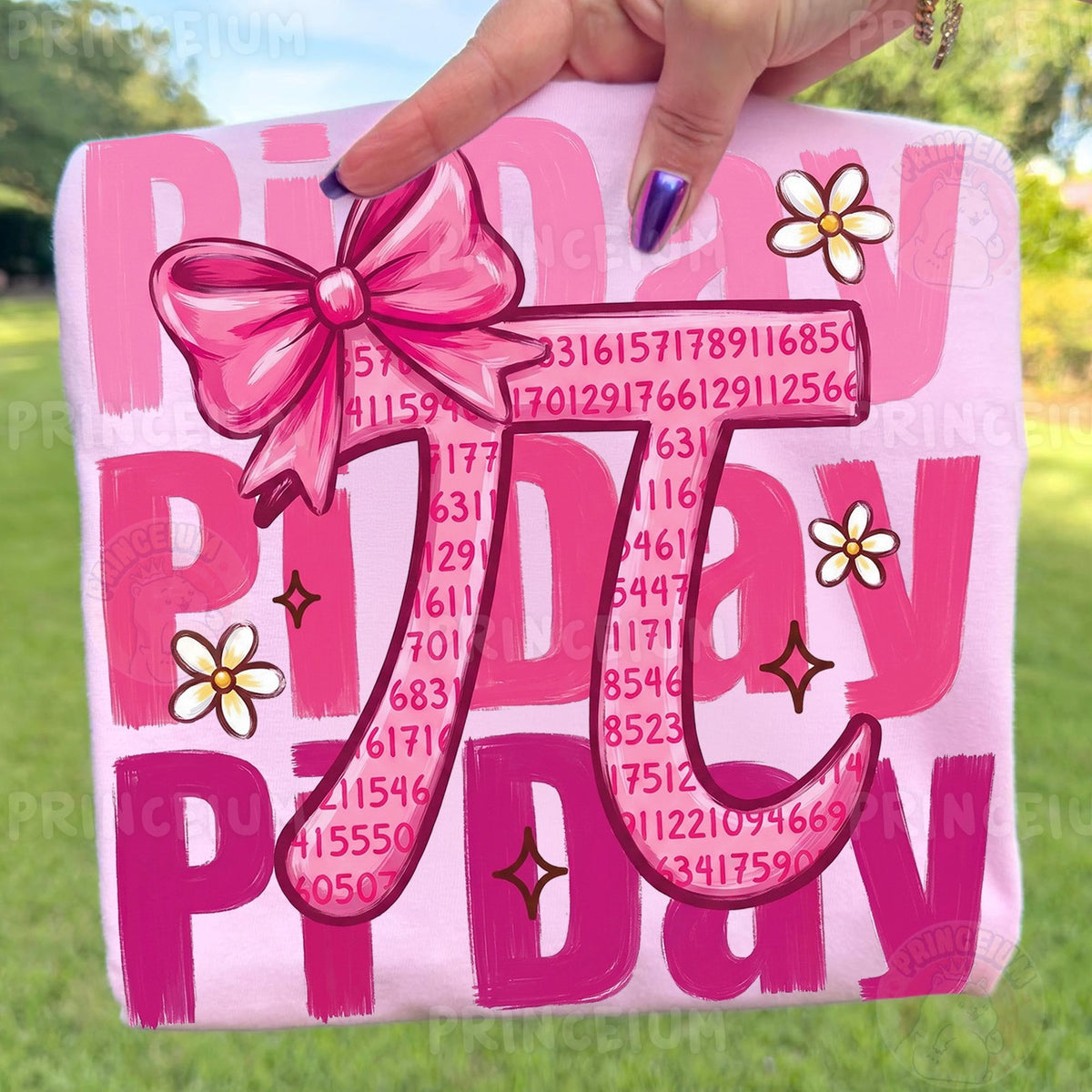 Pink Bow Pi Day
