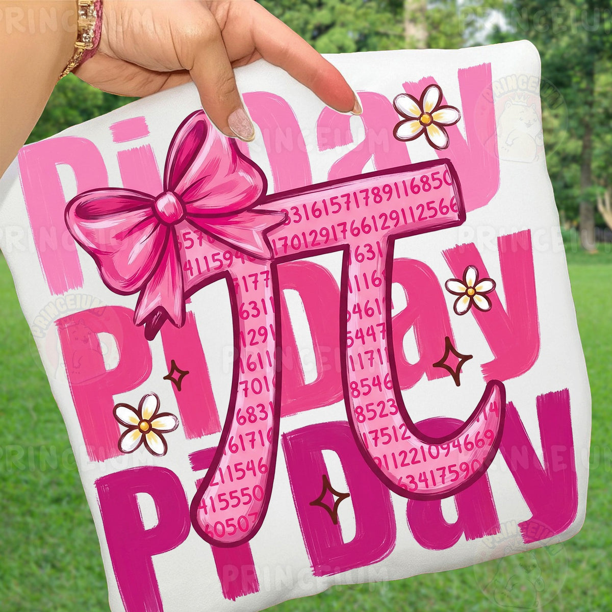 Pink Bow Pi Day