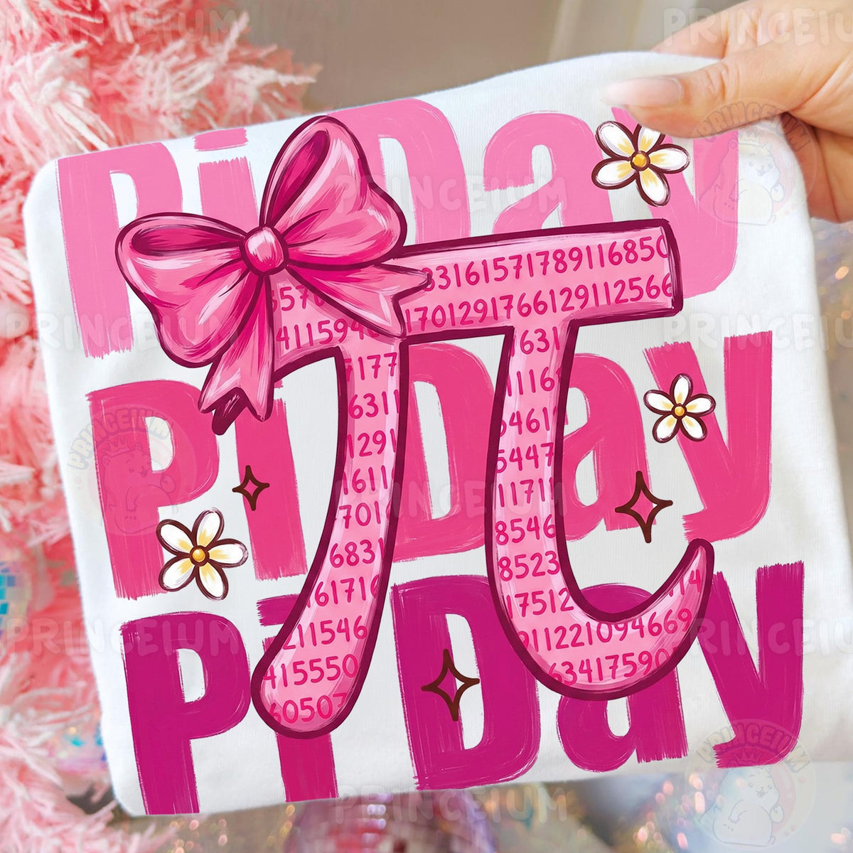 Pink Bow Pi Day