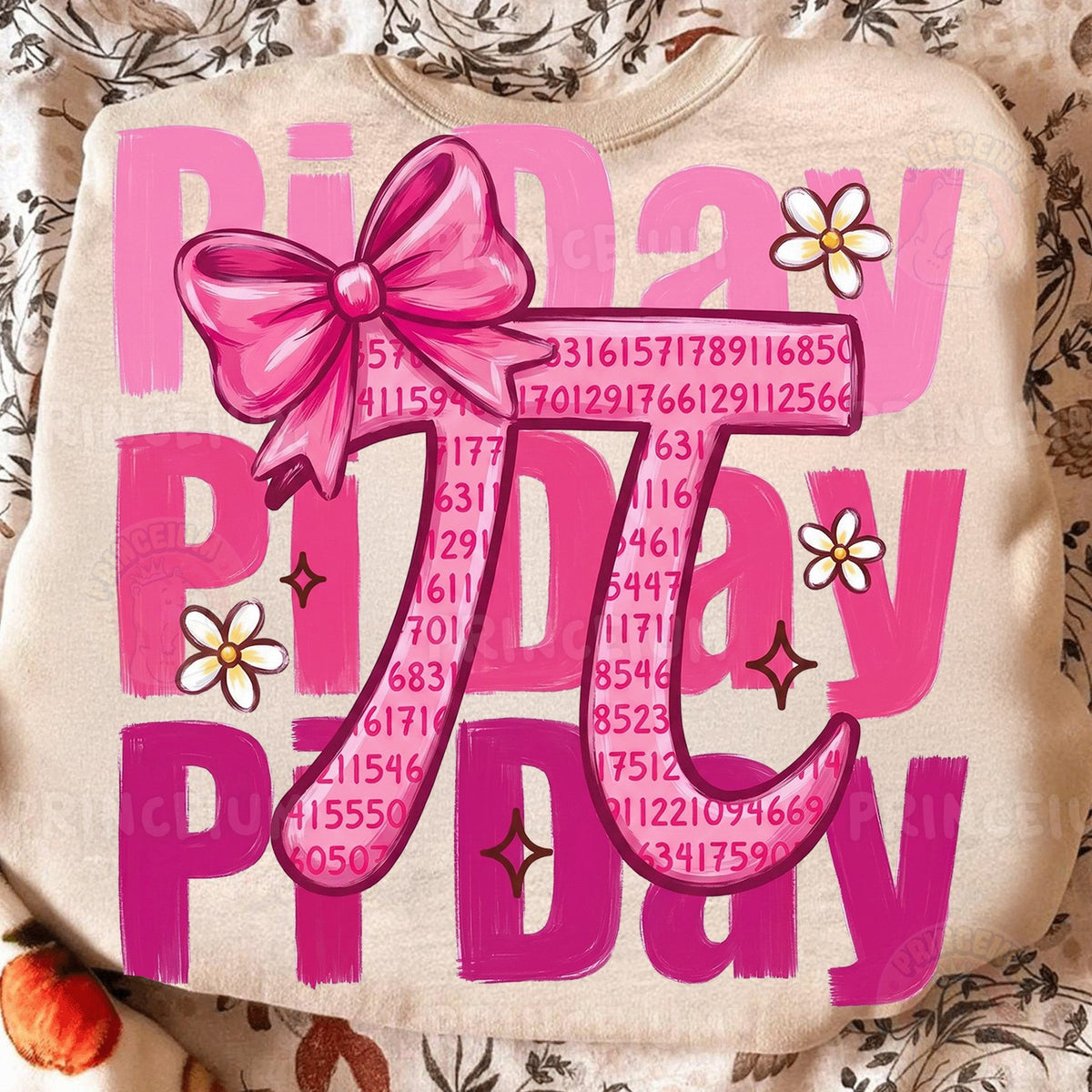 Pink Bow Pi Day