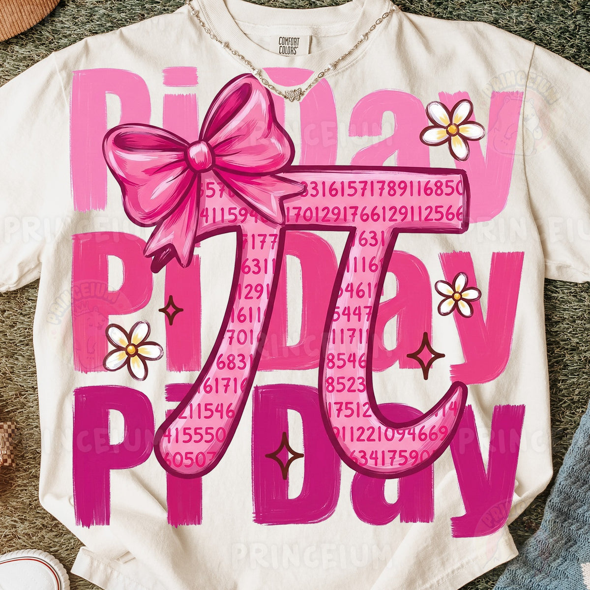 Pink Bow Pi Day