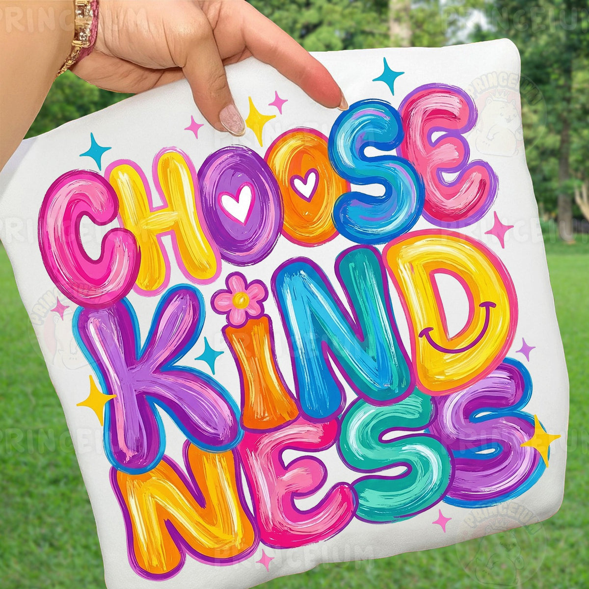 Choose Kindness Bubble Letters