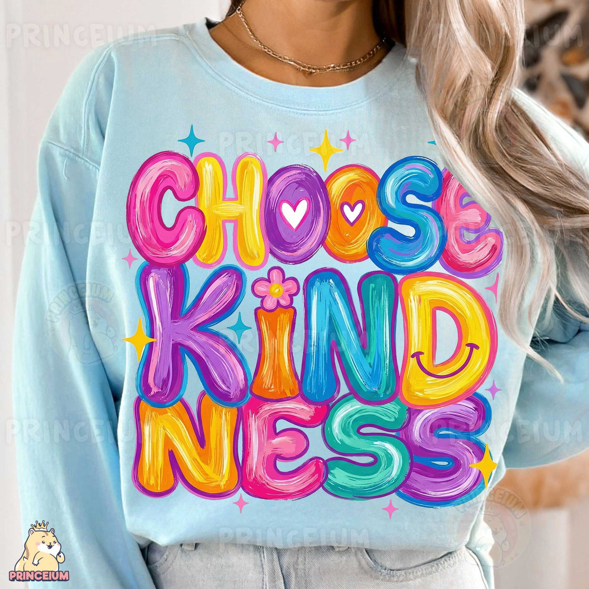 Choose Kindness Bubble Letters