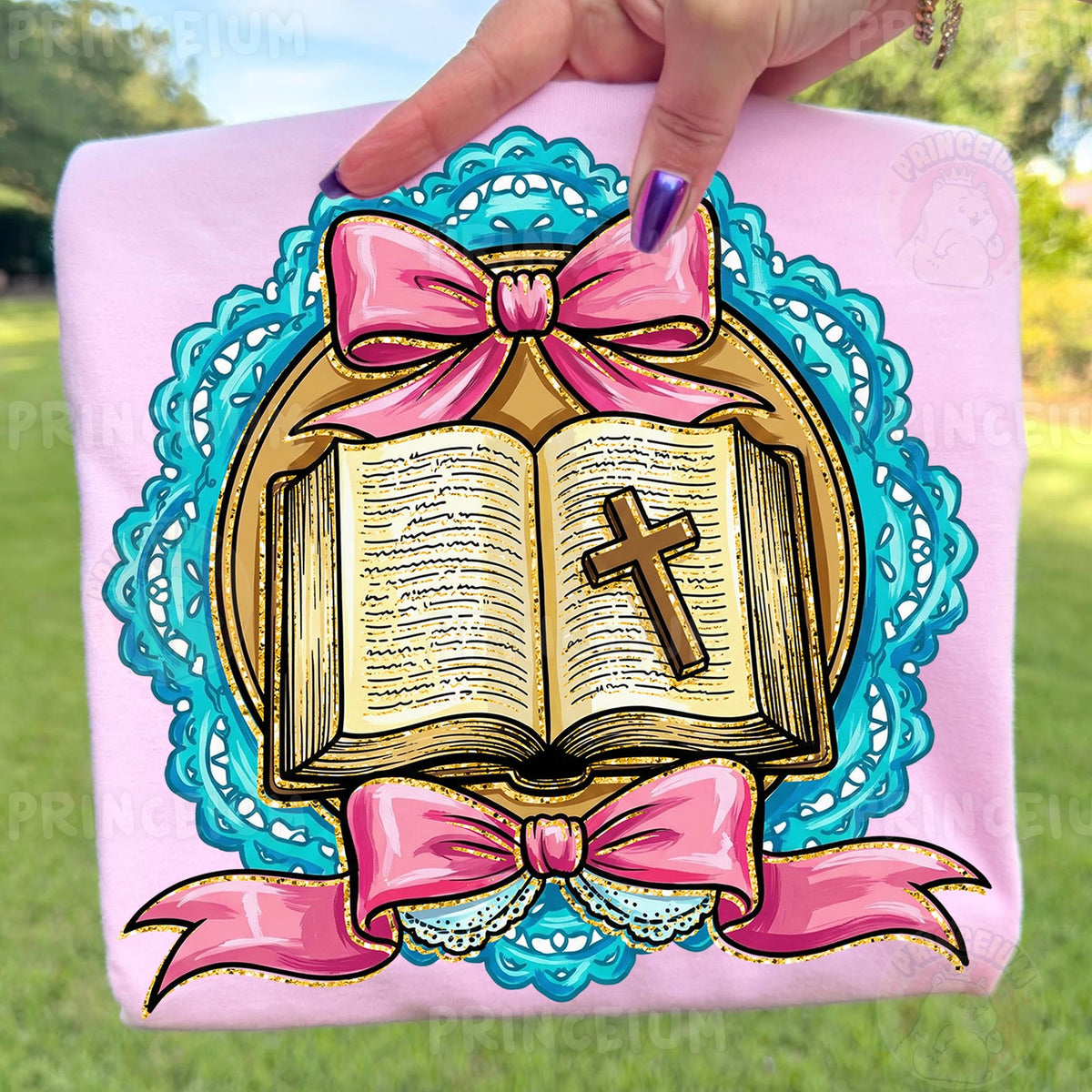 Coquette Bible and Cross