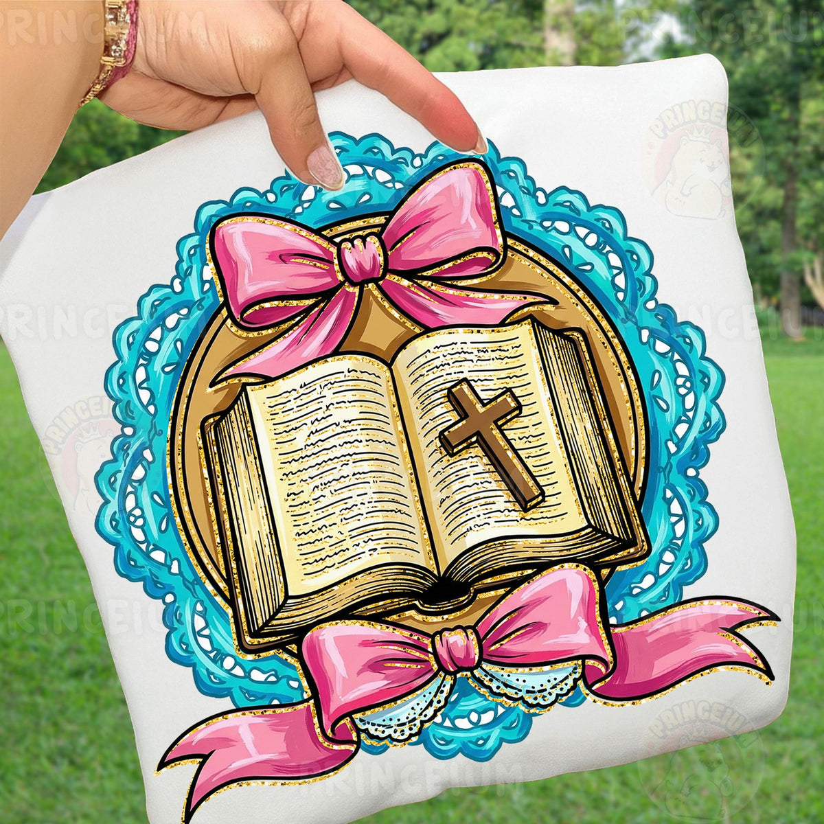 Coquette Bible and Cross