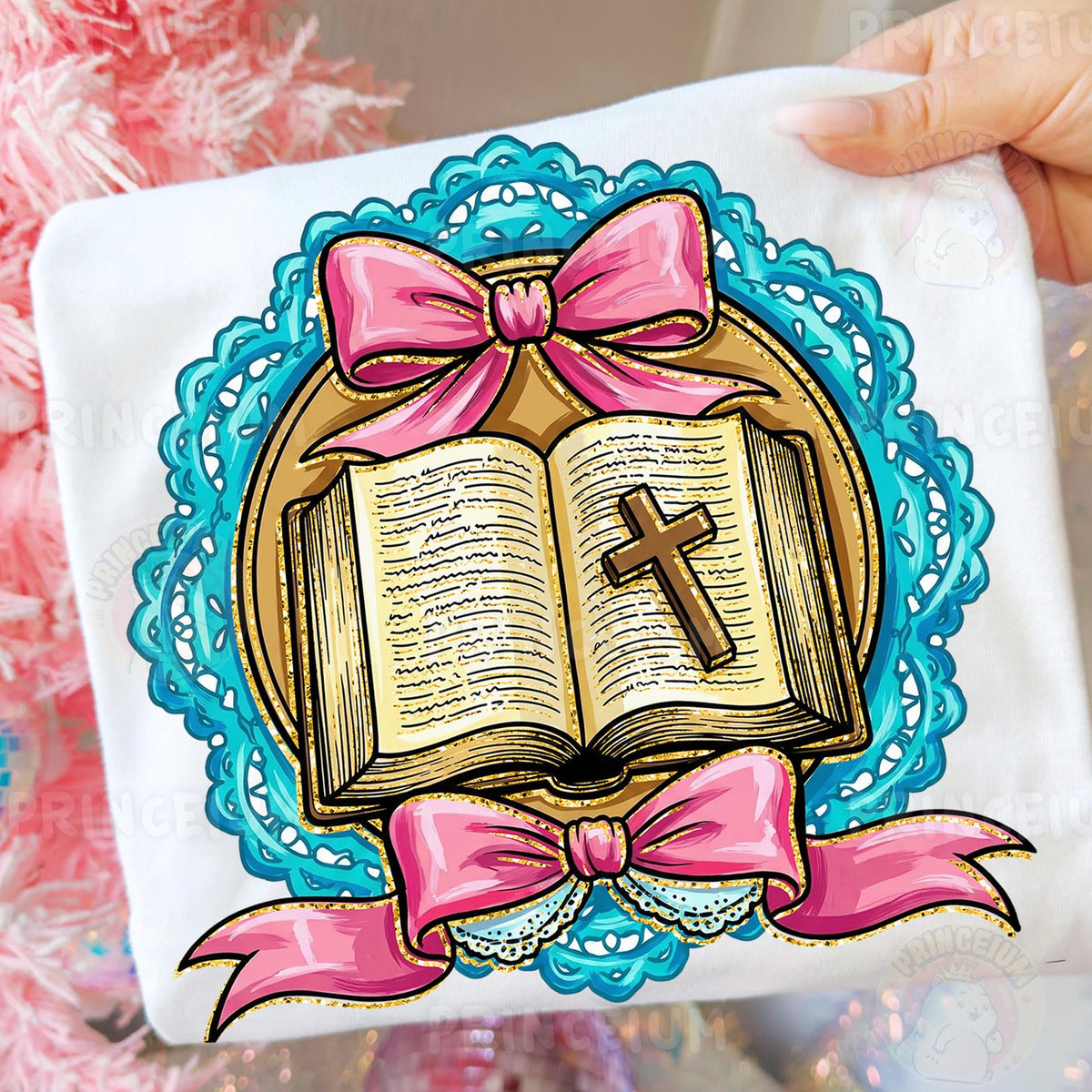 Coquette Bible and Cross