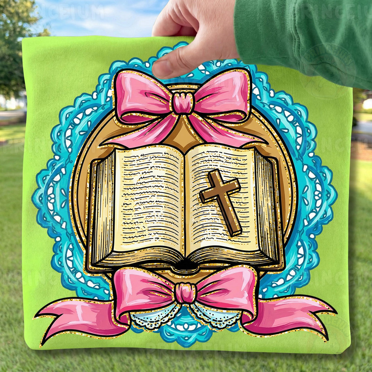 Coquette Bible and Cross