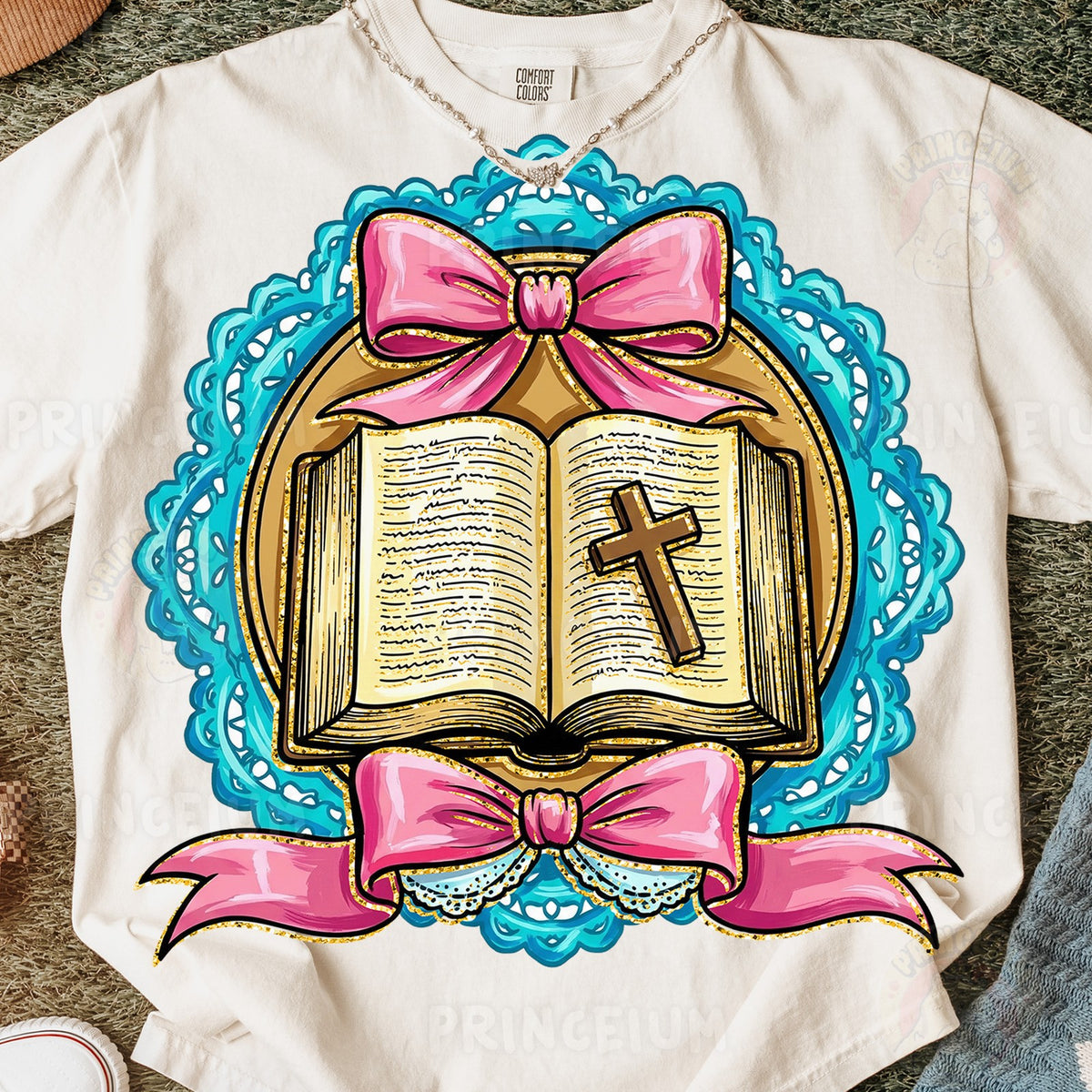 Coquette Bible and Cross