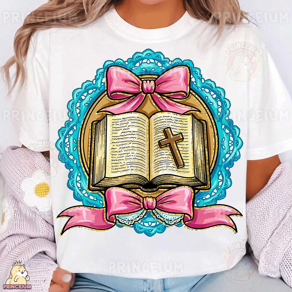 Coquette Bible and Cross