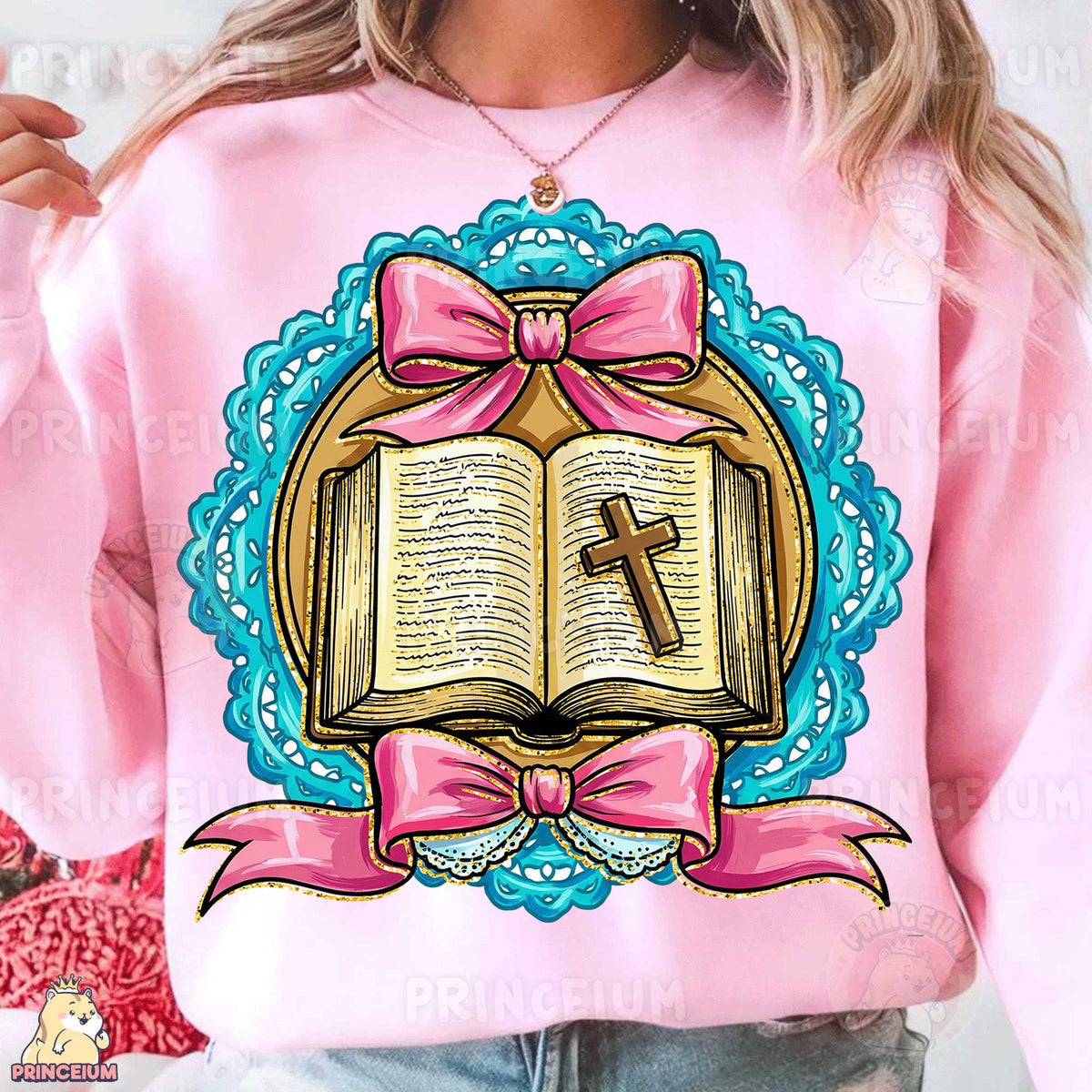 Coquette Bible and Cross