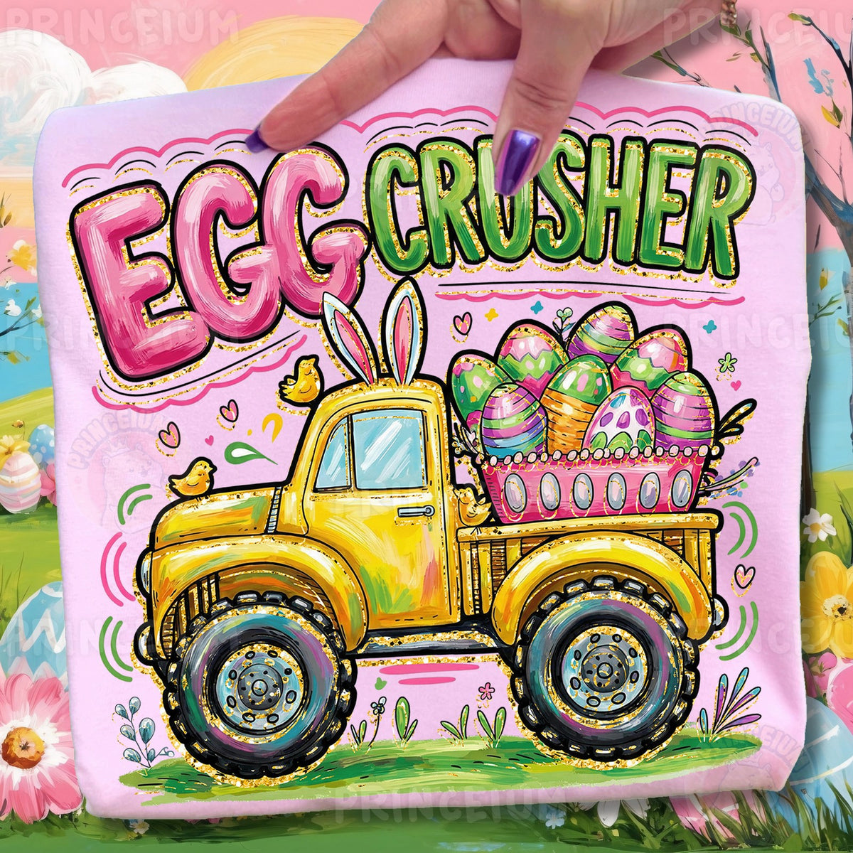 Egg Crusher Easter Monster Truck