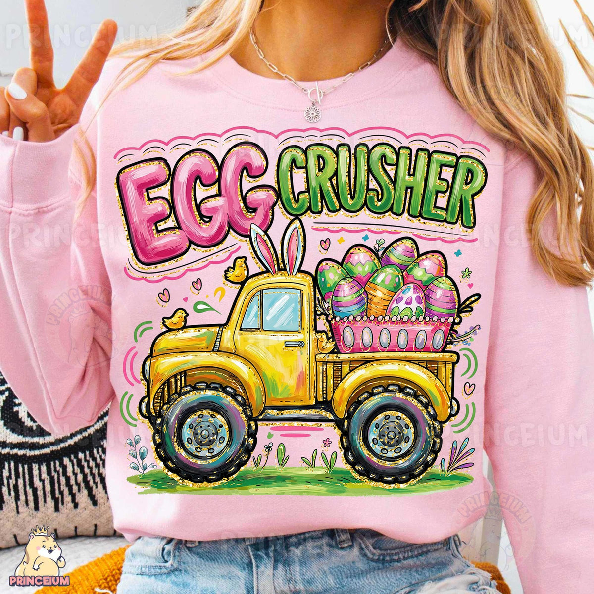Egg Crusher Easter Monster Truck