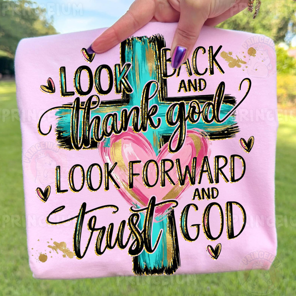 Look Back and Thank God Cross