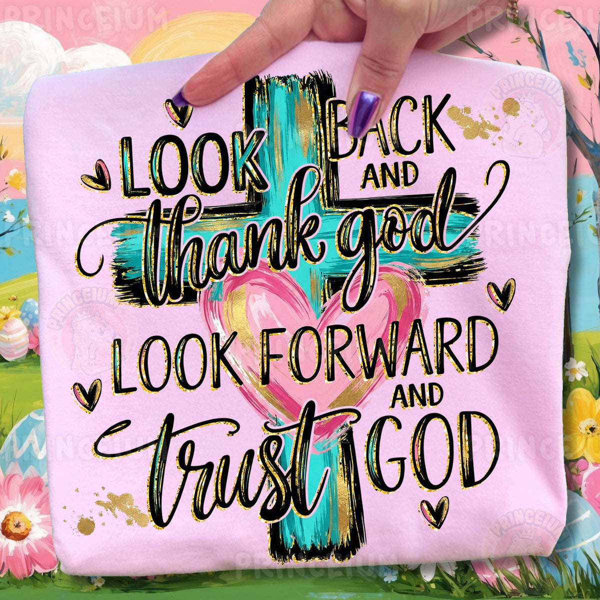 Look Back and Thank God Cross