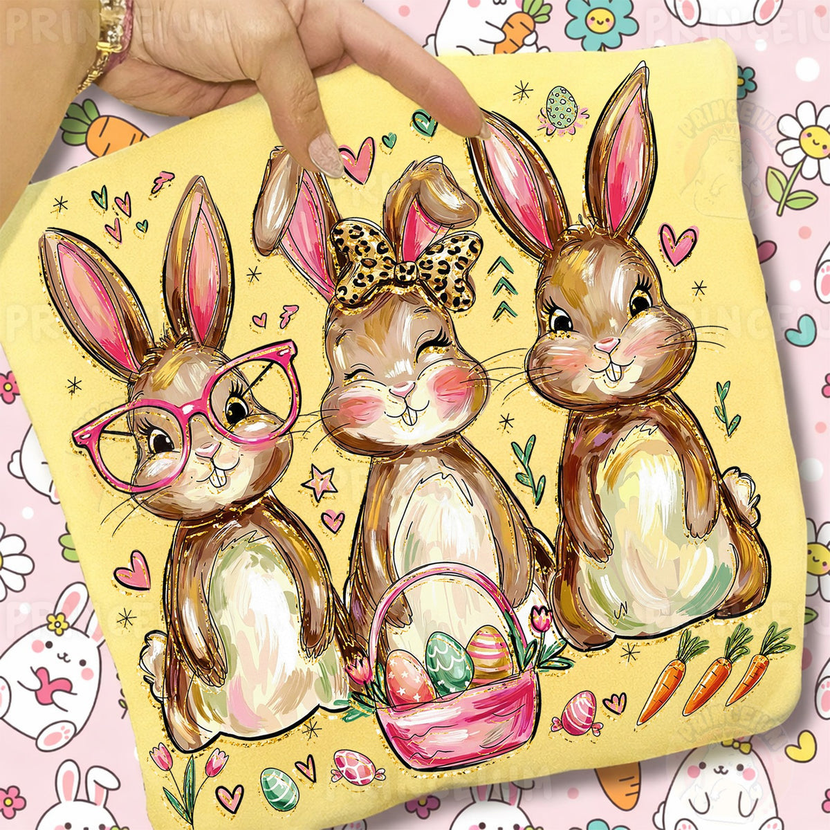 Easter Bunny Trio