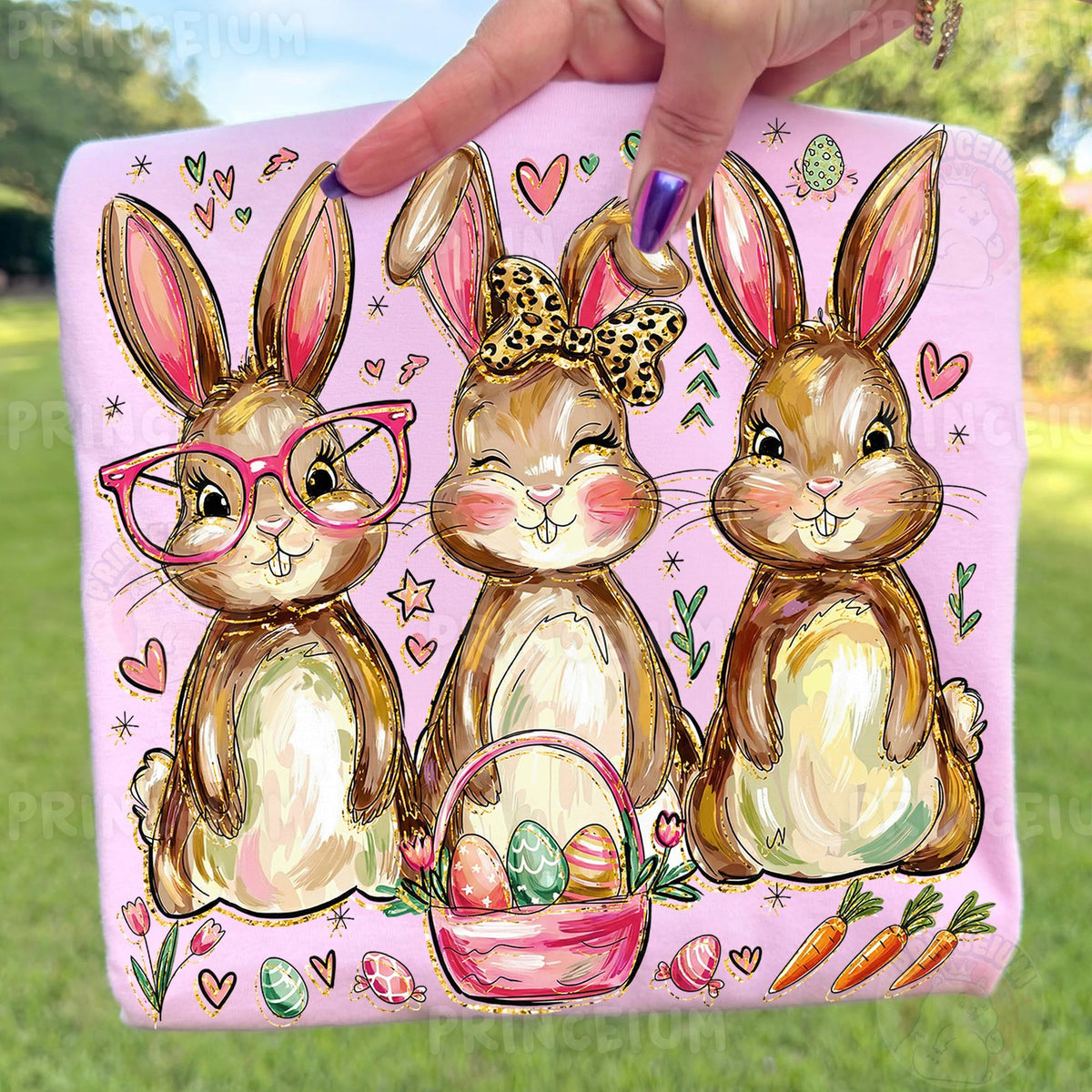 Easter Bunny Trio
