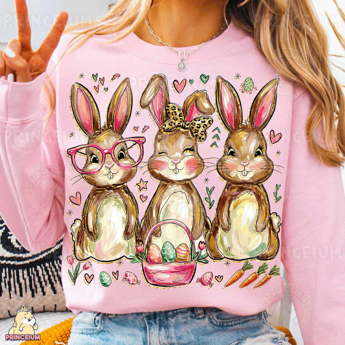 Easter Bunny Trio