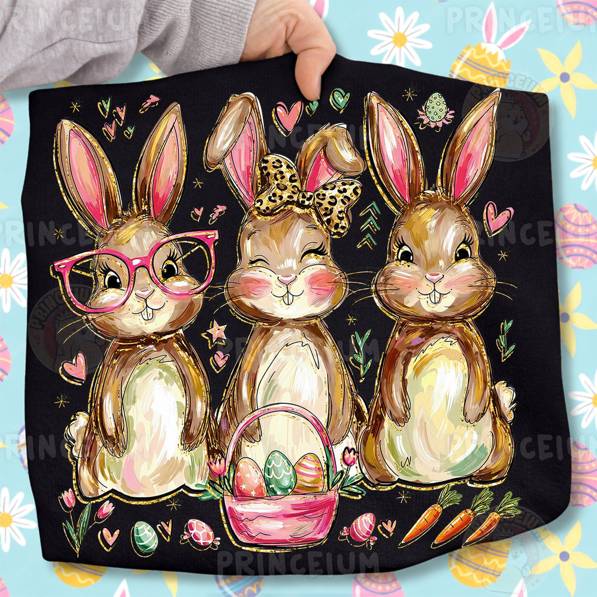 Easter Bunny Trio