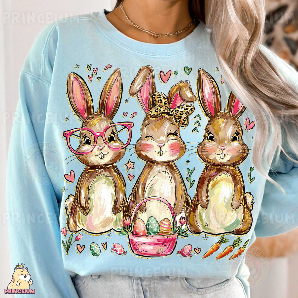 Easter Bunny Trio